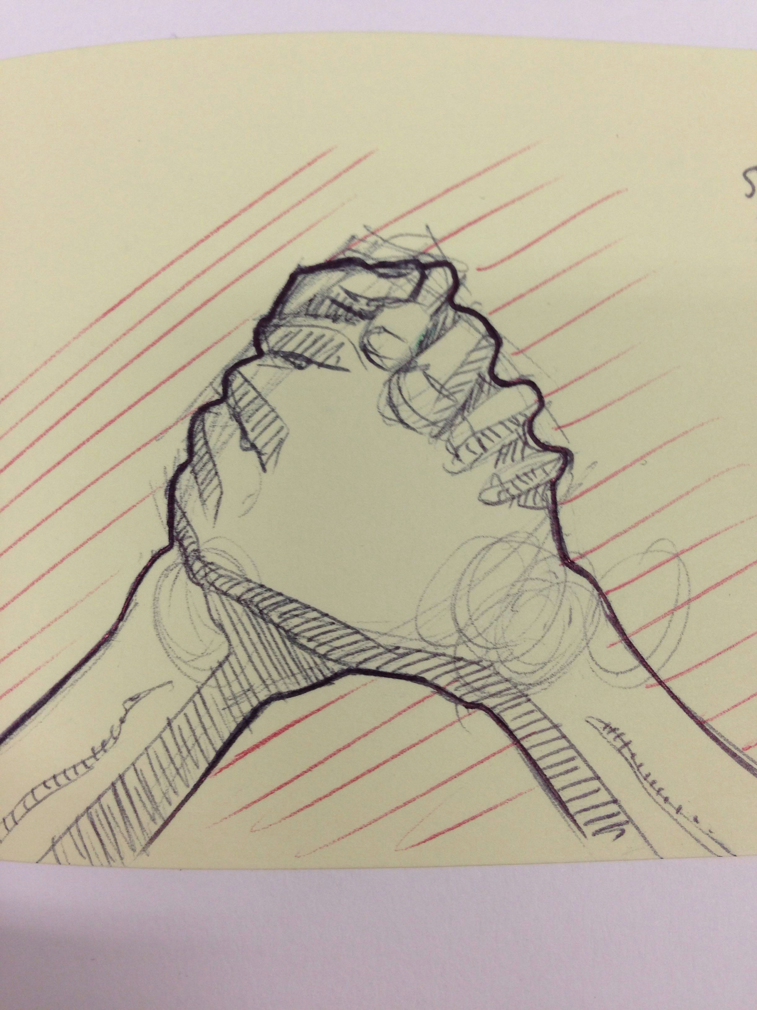 Drawings Of Handshakes Anatomy Of A Handshake Ballpoint Sketch Jack Darby Love In