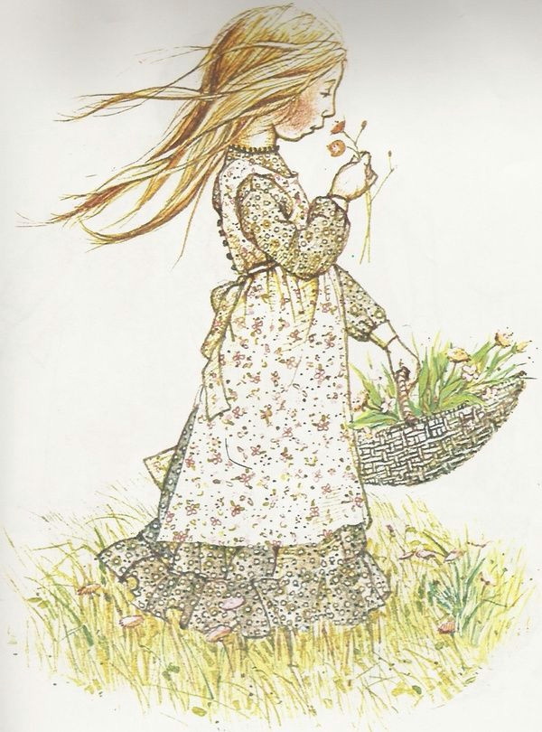 Drawings Of Heather Flowers Holly Hobbie I Think This Was Actually Her Friend Heather Holly