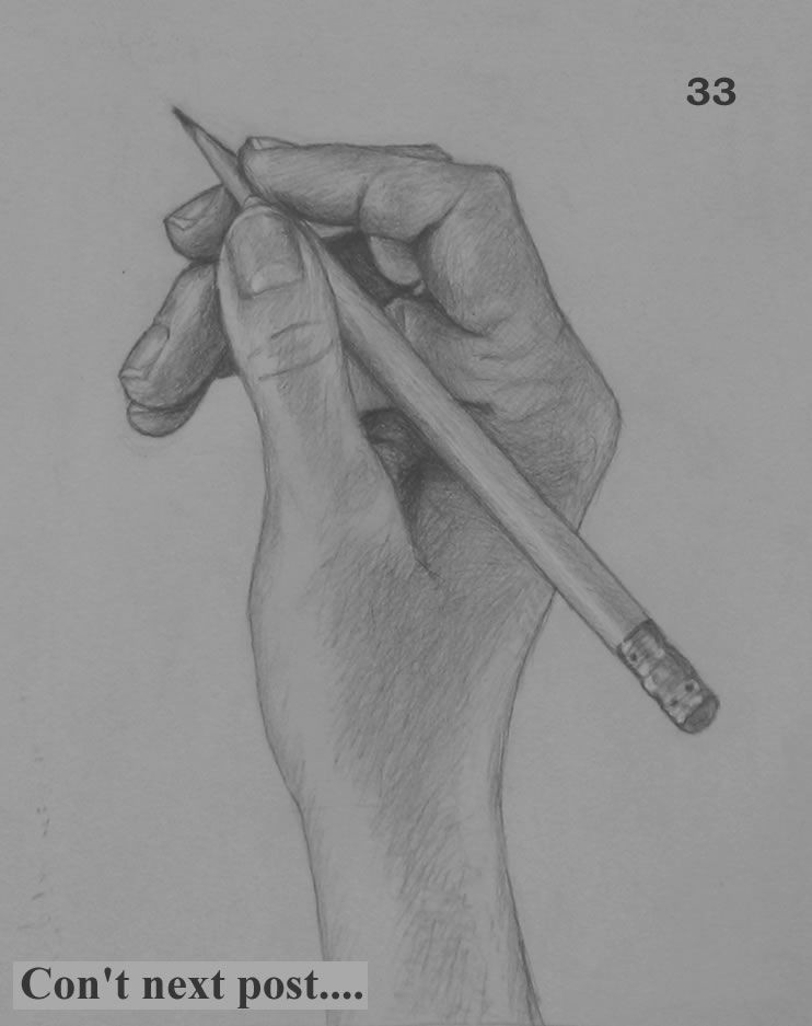 Drawings Of Holding Hands Easy Hand Drawing Tutorial 12 Holding A Pencil A Portrait Artist From