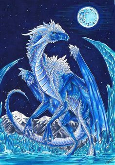 Drawings Of Ice Dragons 386 Best Snow Ice Frost Dragons Images Fantasy Dragon Ice