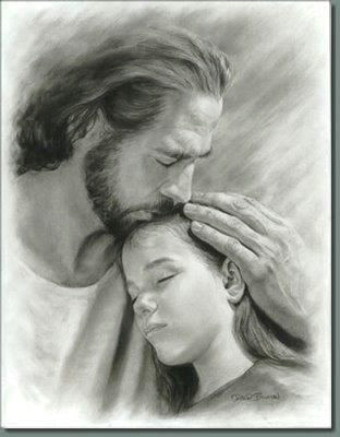 Drawings Of Jesus Eyes the Gift Of Compassion and Comfort Drawings Christ Jesus Christ