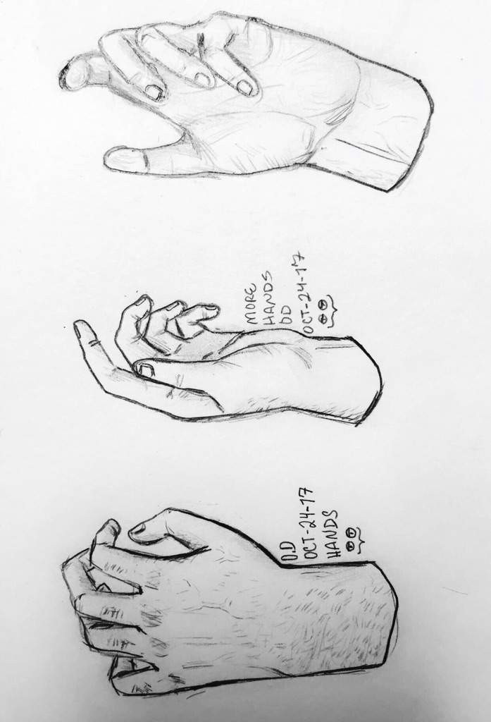 Drawings Of Left Hands Drew some Left Hands for A Warm Up A Drawinga Amino