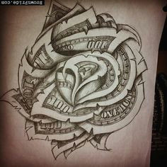 Drawings Of Money Roses 60 Best Money Tattoo Images Arm Tattoos Ink Tattoo Ideas