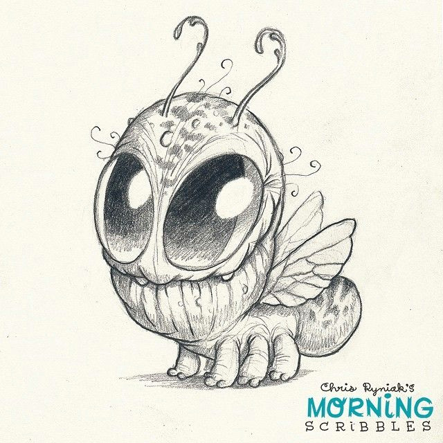 Drawings Of Monster Eyes Morning Scribbles 299 Just Plain Cool Pinterest Scribble