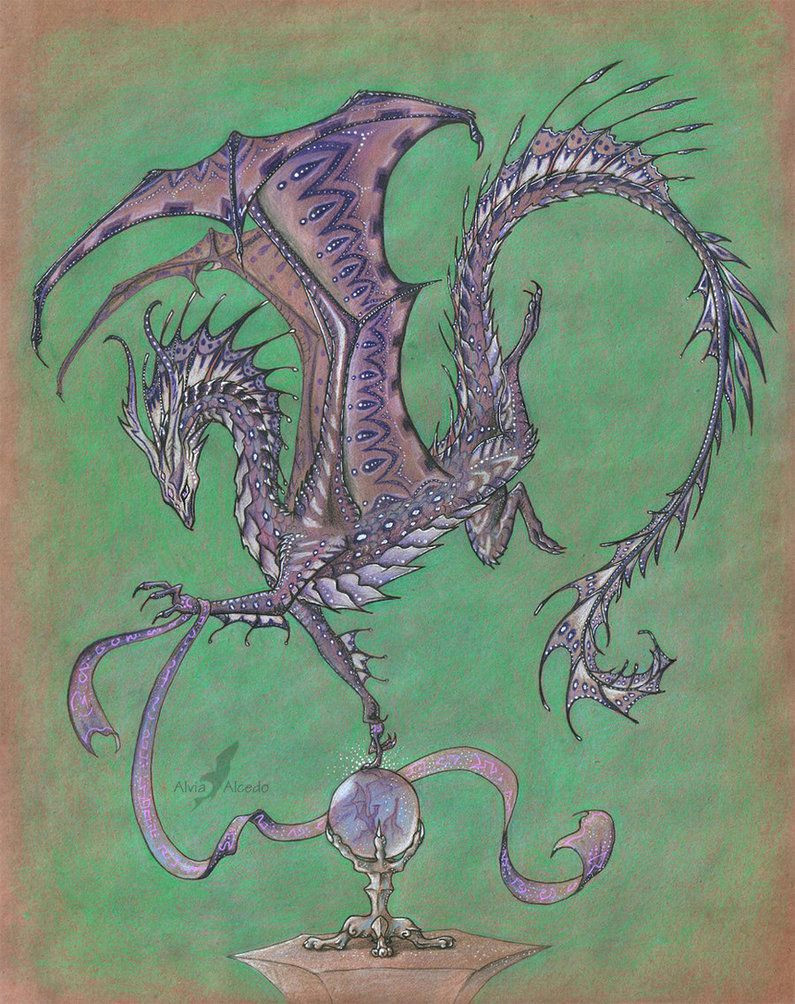 Drawings Of Mythical Dragons Amethyst Dragoness by Alviaalcedo Deviantart Com On Deviantart