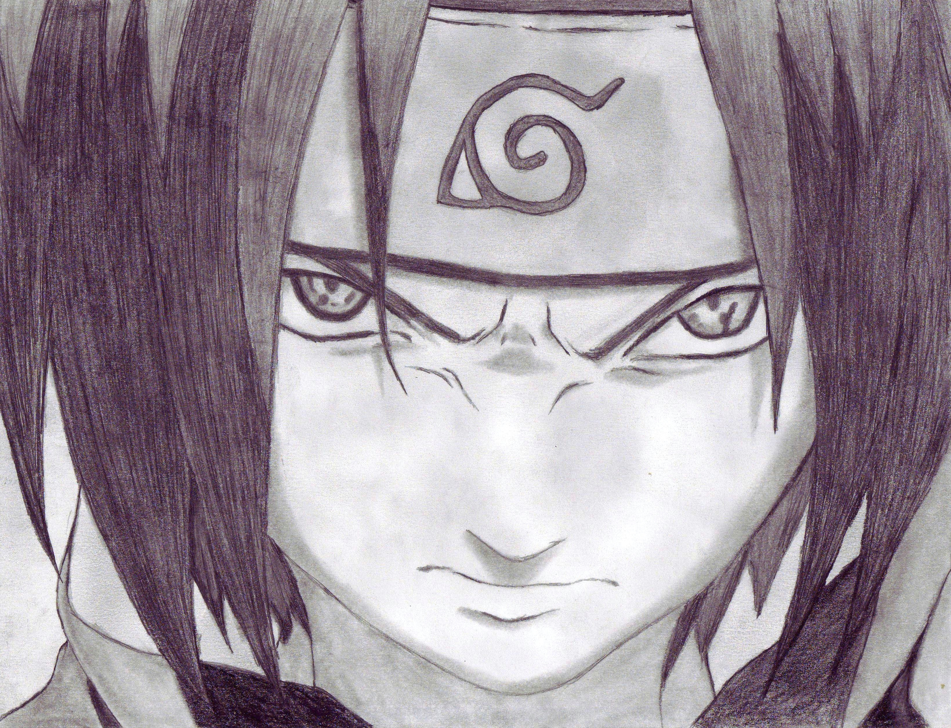 Drawings Of Naruto Eyes My Sasuke Uchiha From Naruto Drawings Drawing Art Naruto