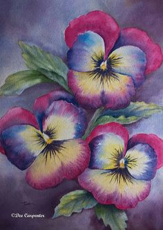 Drawings Of Pansy Flowers 491 Best Pansy Flowers Art Images Flower Art Painted Flowers Pansies