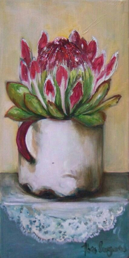 Drawings Of Protea Flowers Pin by Jaun Marie On Skilderye Protea Art Painting Art