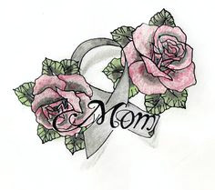 Drawings Of Roses and Ribbons 62 Best Rose Tattoo Cancer Ribbon Images Breast Cancer Tattoos