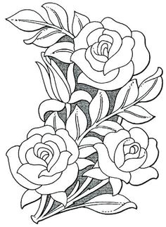 Drawings Of Single Roses Wb Flowers 2 37 My Designs Coloring Pages Flower Coloring Pages