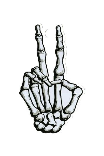 Drawings Of Skeleton Hands Skull Hand Peace Tattoo Idea Tattoos Tattoo Drawings Hand Tattoos