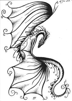Drawings Of Small Dragons 23 Best Girly Dragon Tattoo Drawings Images Dragon Tattoo Designs