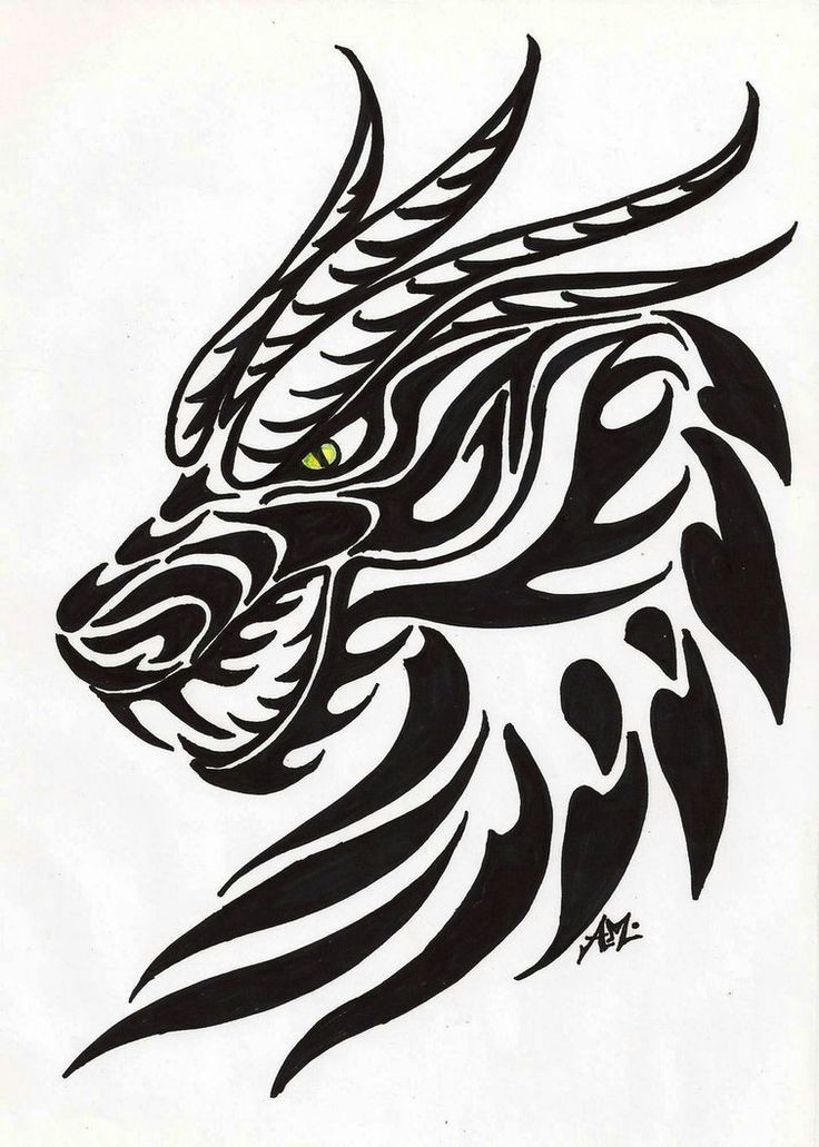 Drawings Of Tribal Dragons Pin by therese Abdali On Dragon Dragon Dragon Tattoo Designs Tattoos