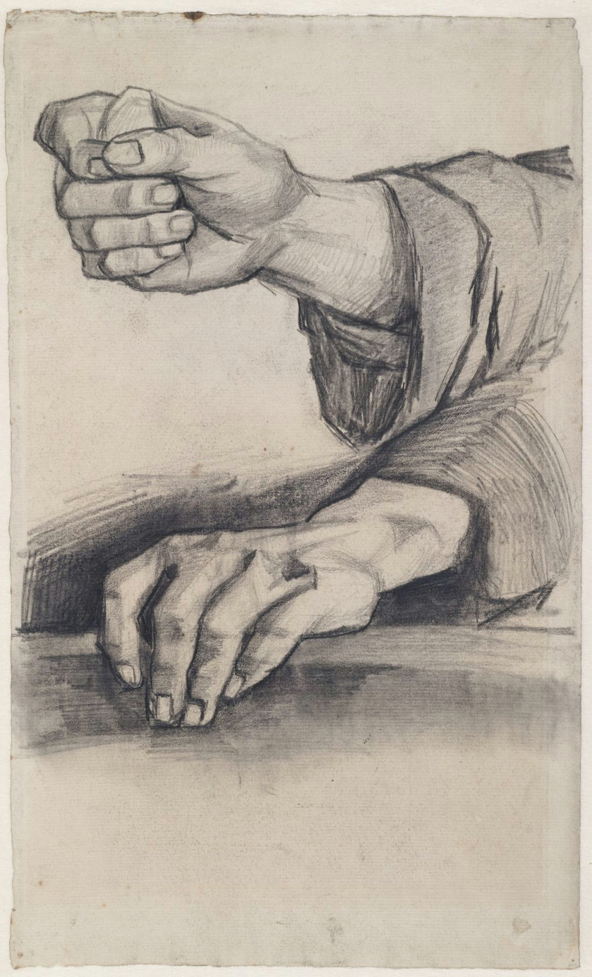 Drawings Of Two Hands Hands Vincent Van Gogh Van Gogh and Other Manics Pinterest