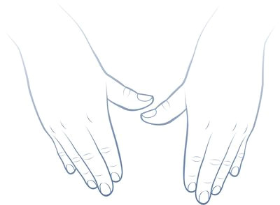 Drawings Of Two Hands touching Mudras Photo Gallery Hand Gestures