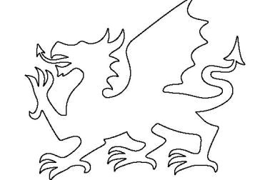 Drawings Of Welsh Dragons Image Result for Welsh Dragon Outline Stencil Stencils Stencils