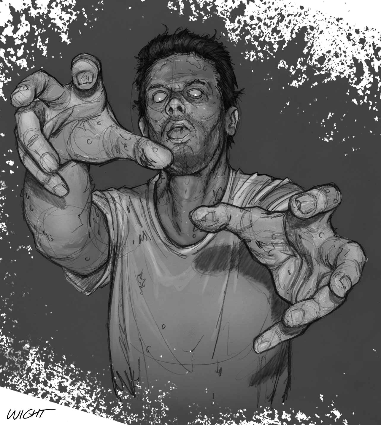 Drawings Of Zombie Hands Zombie Drawing to Draw and Fight Zombies Zombiez Zombie Drawings