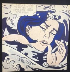 Drowning Girl Roy 51 Best Roy Lichtenstein Images In 2019 Art Pop Pop Art Retro Art