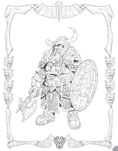 Dungeons and Dragons Drawing Book 111 Best D D Coloring Images In 2019 Printable Coloring Pages