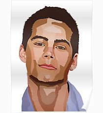 Dylan O Brien Cartoon Drawing Dylan Obrien Posters Redbubble