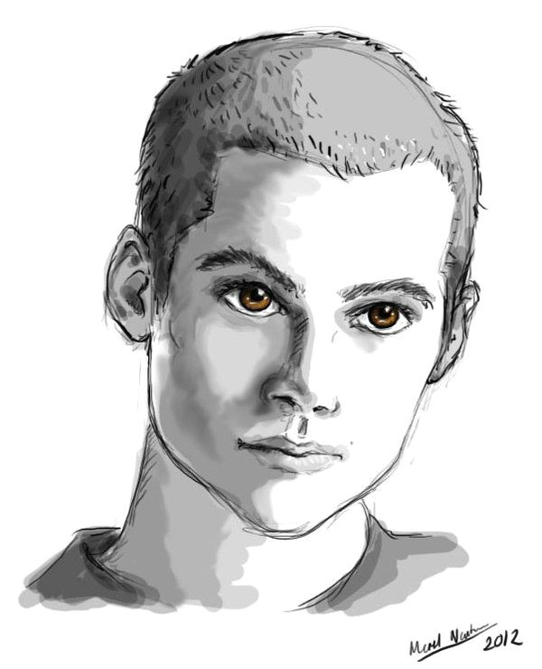 Dylan O Brien Cartoon Drawing when You Re Going Through Hell by Blackbirdrose Deviantart Com On