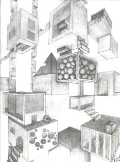 Easy 2 Point Perspective Drawings 72 Best Two Point Perspective Images Drawing Techniques Sketches