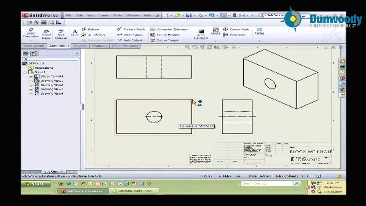 Easy 2d Drawing Program Engineering Creating A Simple Drawing In solidworks andrew Leroy