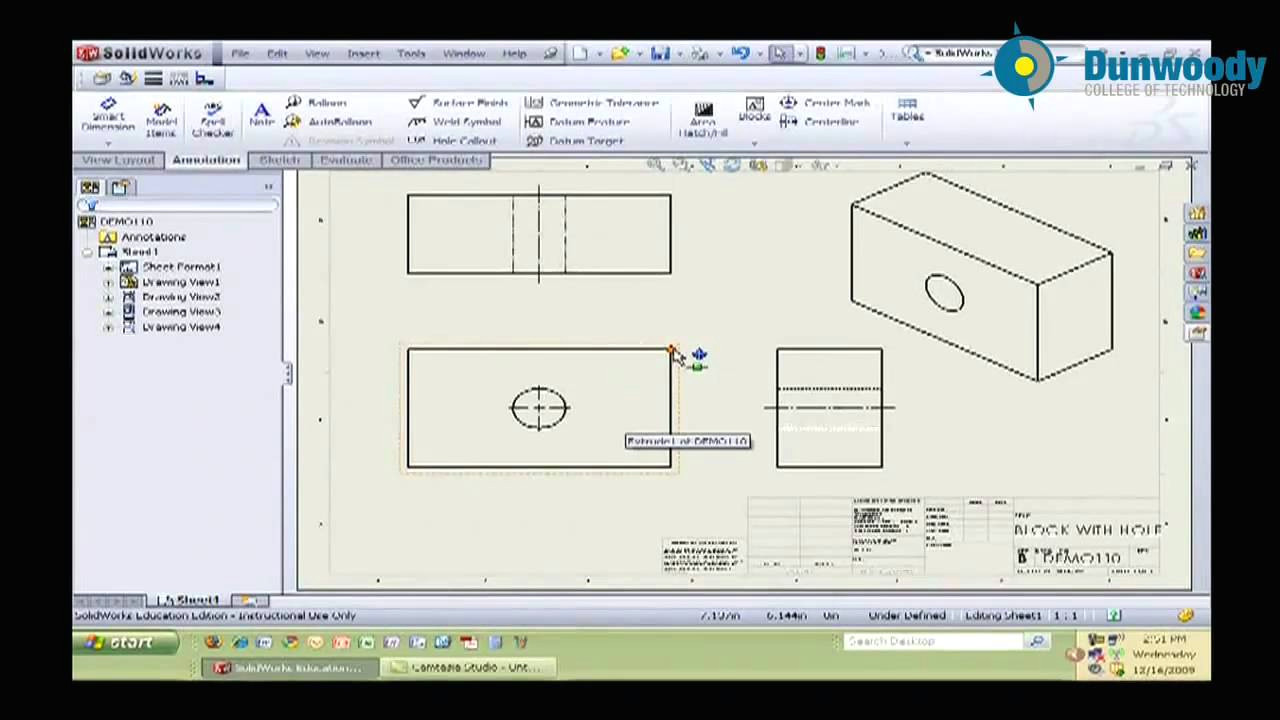 Easy 2d Drawings for Beginners Engineering Creating A Simple Drawing In solidworks andrew Leroy