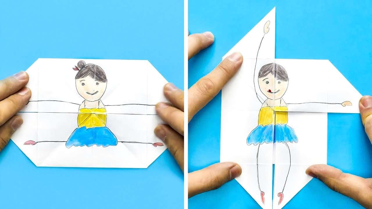 Easy 5 Minute Drawings 20 totally Cool Paper Crafts Youtube