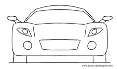 Easy 911 Drawings 59 Best Car Drawing for Kids Images Car Drawings Drawing for Kids