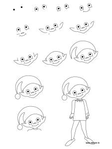 Easy Drawing Elf 73 Best Learn to Draw Images Yarns Crochet Bags Crochet Purses