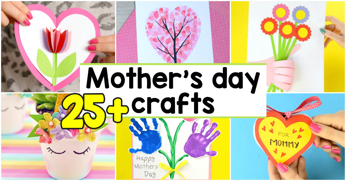 Easy Drawing for Children S Day 25 Mothers Day Crafts for Kids Most Wonderful Cards Keepsakes