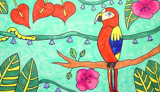 Easy Drawing for Class 3 Thrive Online Art Classes for Kids Beginner Program