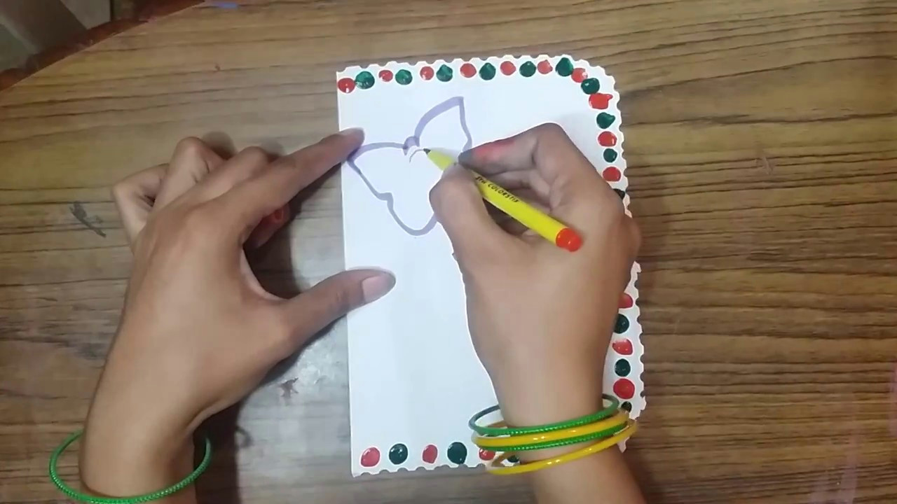 Easy Drawing for Teachers Day Teachers Day Handmade Greeting Card Making Idea for School Students