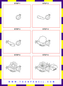 Easy Drawing for Ukg 182 How to Draw A Vegetables for Kids Step by Step Art Projects