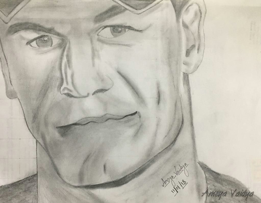 Easy Drawing John Cena John Cena Pencil Sketch Pencil N Paper Pencil Paper Sketches