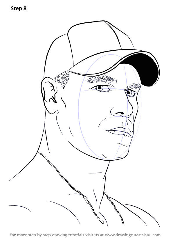 Easy Drawing John Cena Pencil Drawings Step by Step 7 Photos Mttech Draw