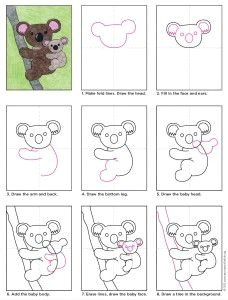 Easy Drawing Koala 101 Best Drawing Tutorial Images Ideas for Drawing Drawing