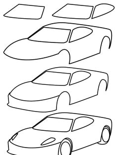 Easy Drawing Lamborghini 154 Best Square1art Ideas Images Drawing Techniques Easy Drawings