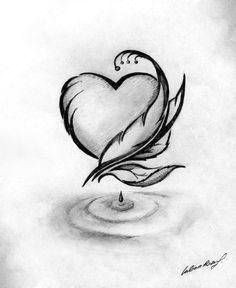 Easy Drawing Love Hearts Dibujos De Amor Faciles 3 Drawingsa Drawi