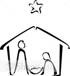 Easy Drawing Nativity Scene 225 Best Nativity Clipart Images In 2019 Nativity Clipart