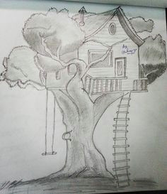 Easy Drawing Nature Scenes Easy Pencil Drawings Of Nature 1 X 1 Drawings Pinterest