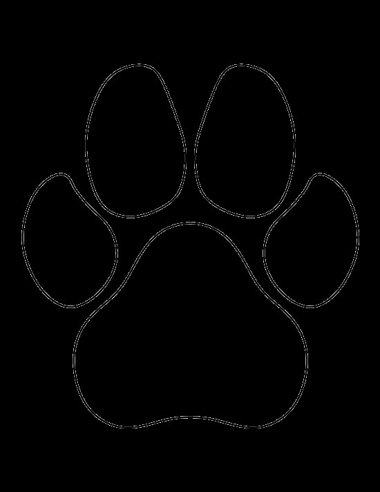 Easy Drawing Of A Dog Paw Pin by Spaci On Doodle Templates String Art String Art Patterns