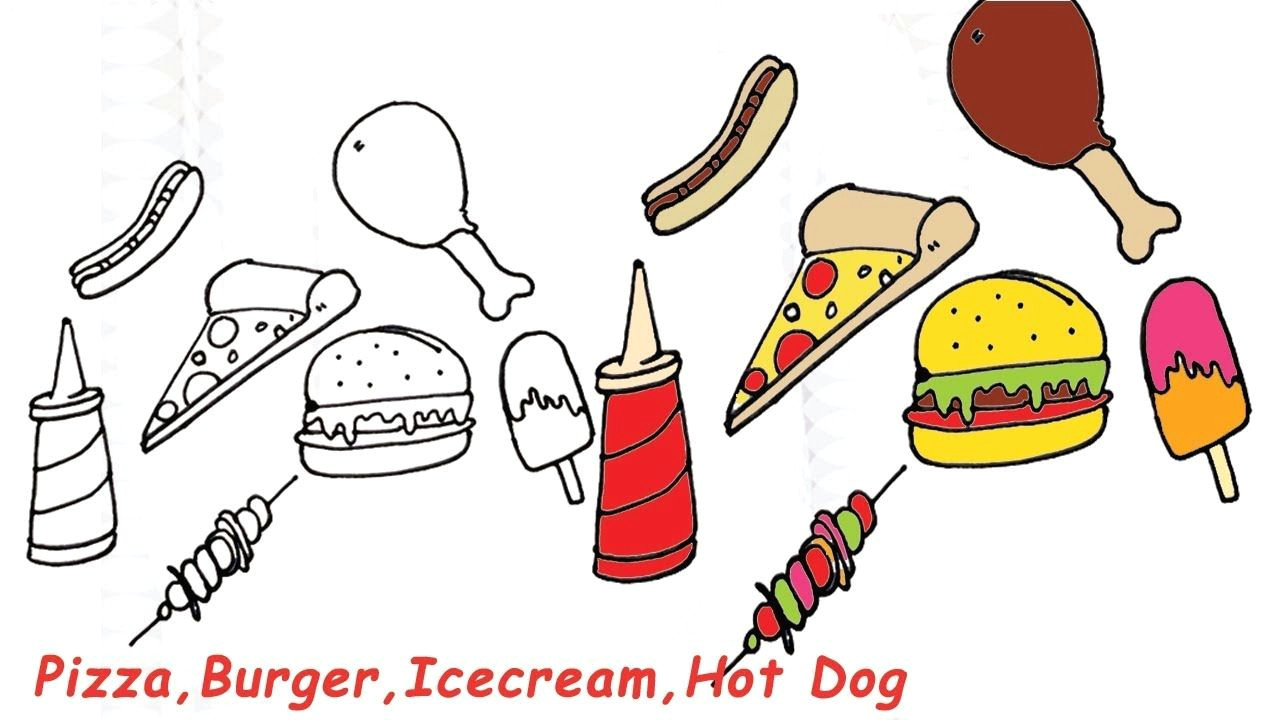 Easy Drawing Of A Hot Dog Pin by Draw 4 Kids On Draw 4 Kids Pinterest Drawing Step Easy
