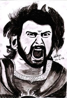 Easy Drawing Of Bahubali 2 177 Best Pencil Sketches Images Draw Drawings Pencil Sketching
