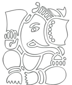 Easy Drawing Of Ganesha 32 Best Ganesh Ji Images Ganesha Painting Ganesha Art Lord Ganesha