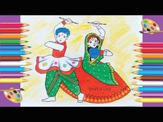 Easy Drawing Of Navratri 68 Best Kids Drawing Images Drawing for Kids Drawing Tutorials