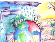 Easy Drawing Of Save Water 201 Best Art Competition Ideas Images Poster On 4th Grade Crafts