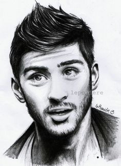 Easy Drawing Of Zayn Malik 14 Best Donal Images Drawings Celebrities One Direction Fan Art