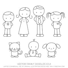 Easy Drawing On Children S Day 76 Best Family Drawing Images Family Drawing Clip Art School Clipart